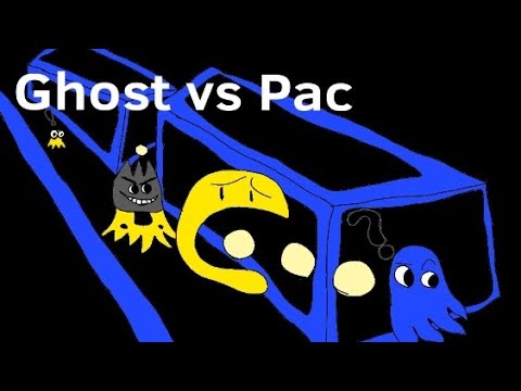 PACMAN MAS EU CONTROLO O FANTASMA!!! (em 3d) - Ghost vs Pac - YouTube