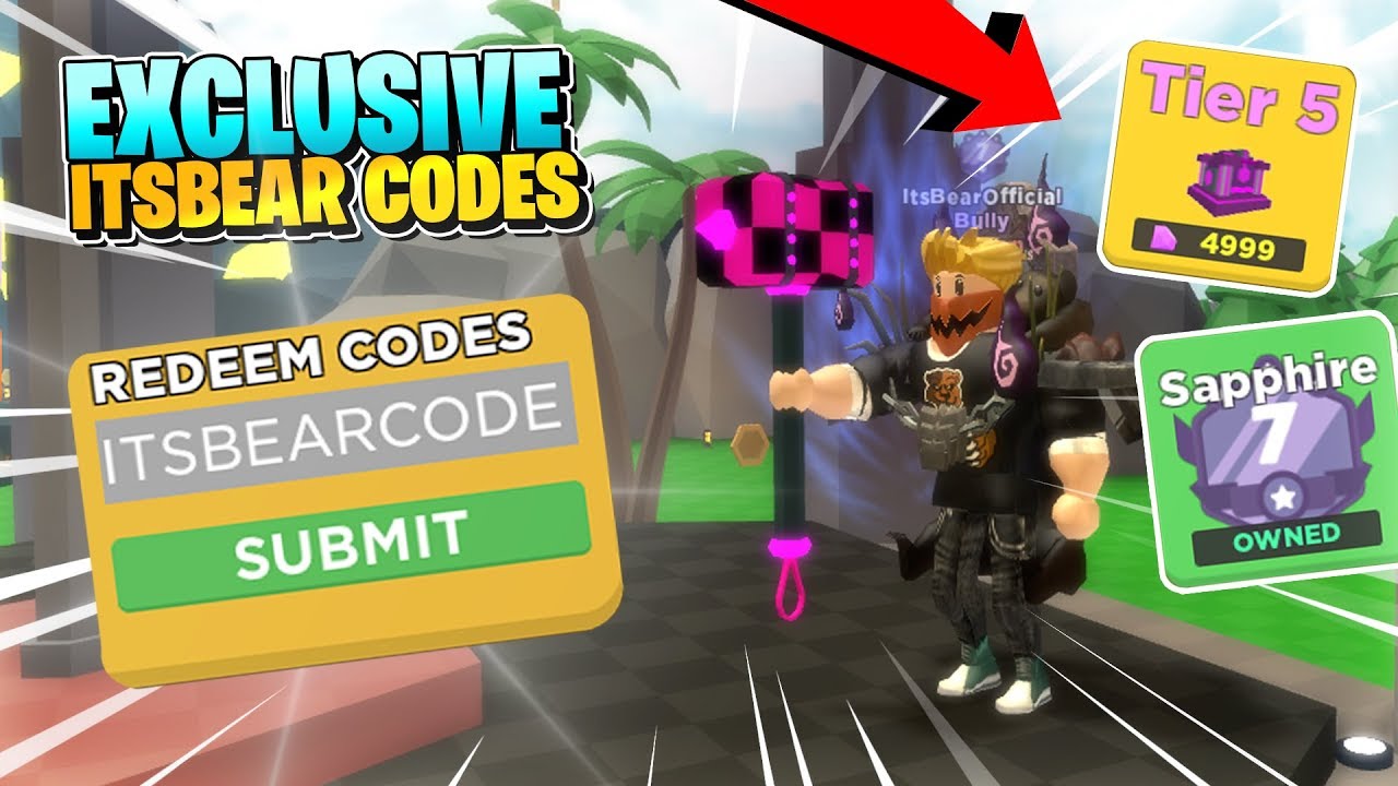 15 Secret Codes For Hammer Simulator New Itsbear Code Roblox