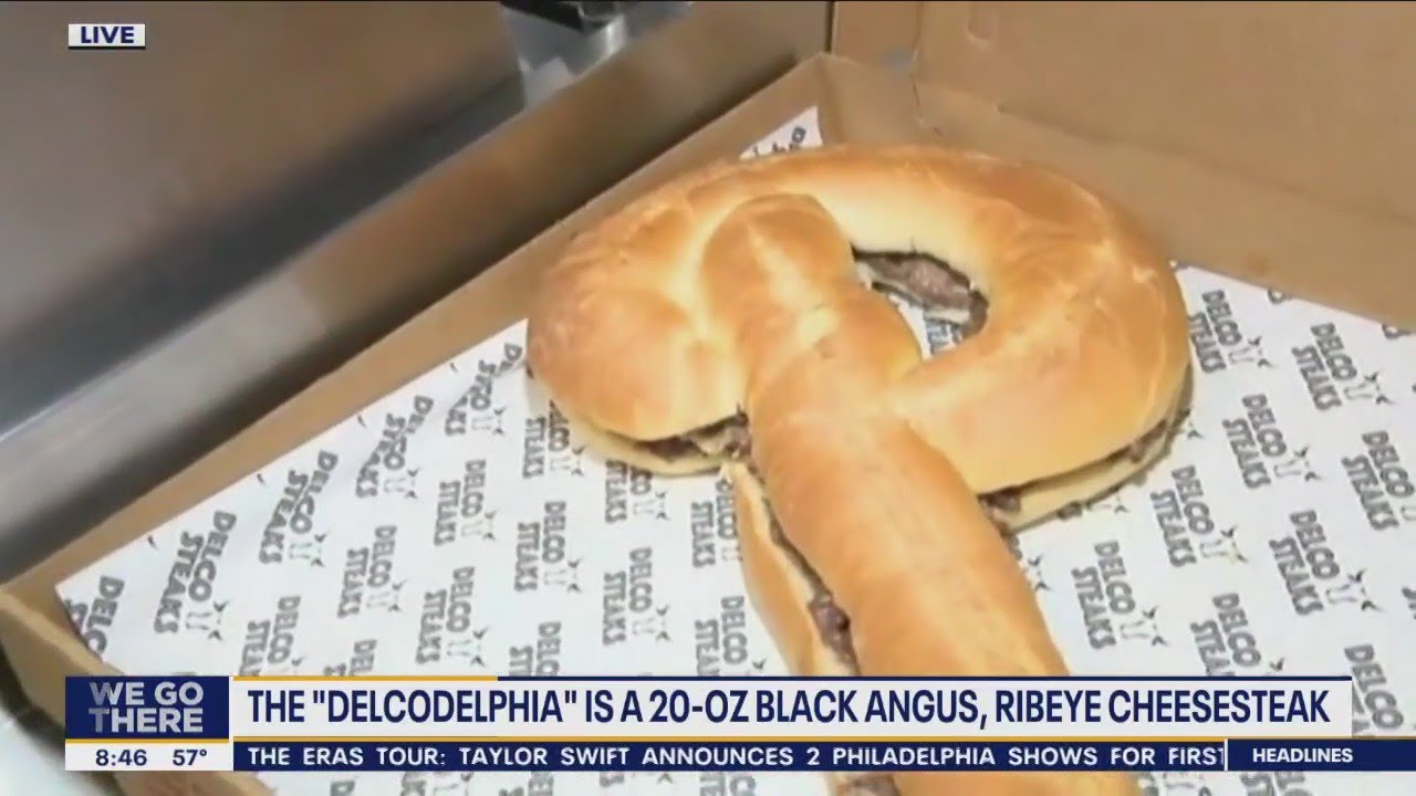 Delco Steaks cooking up the epic 'Delcodelphia' cheesesteak for the