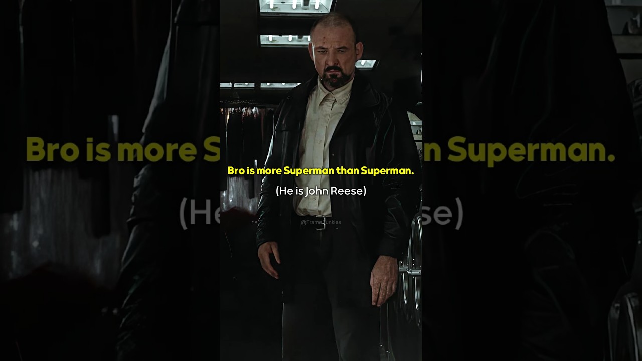 PERSON OF INTEREST is a banger show with a banger Main character 