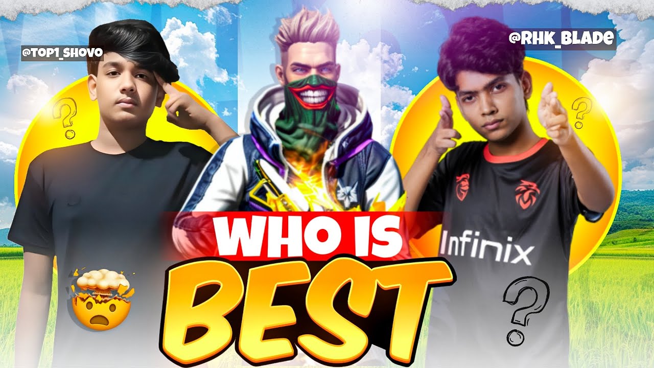 কে সেরা? || Rhk Blade Vs Shovo 69x || Rhk Blade Vs Shuvo 69x Clash