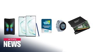 Samsung Electronics wins 46 CES 2020 Innovation Awards