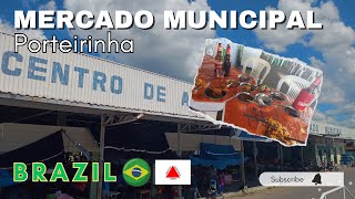 Mercado Municipal De Porteirinha, Minas Gerais, Brasil