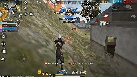 I Destroyed a V Badge P90 Gaming 😱🔥 | Free Fire Montage