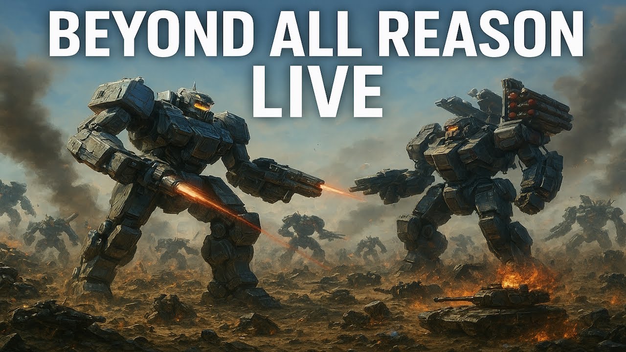 RTS BATTLES 🔴 Beyond All Reason Live Gameplay - YouTube