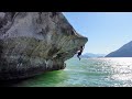 Squamish bouldering majestic v6
