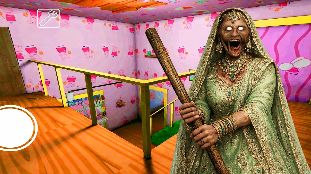 Granny Game Horror Escape Gameplay | Granny Peppa Pig Ep13