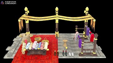 3d Modelling of KUNLUN PROPS-SHOP, in 3ds max