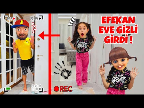 ELİF KOMŞU ÇOCUĞU EFEKAN EVİMİZE GİZLİ GİRDİ !! KORKTUK !! بابا جاب لي بالون - جنى مقداد | طيور بيبي