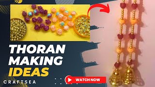 Door Hanging Craft Ideas Thoranam Decoration Ideas Pooja Decoration Ideas At Home