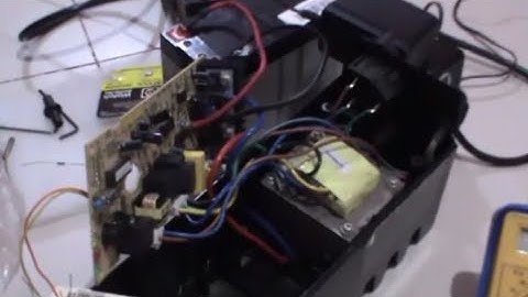 UPS Switch off on No Load and repair