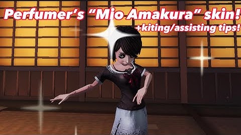 Perfumer’s “Mio Amakura” crossover skin gameplay! + kiting tips | Identity V x Project Zero