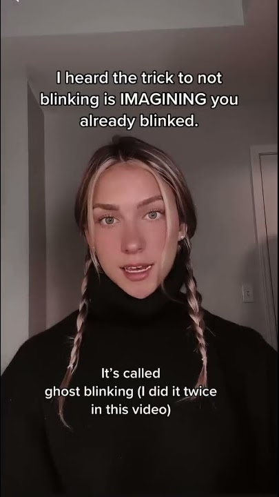 the secret trick to not blinking!!🤯😱 #shorts #wednesday #howto #viral
