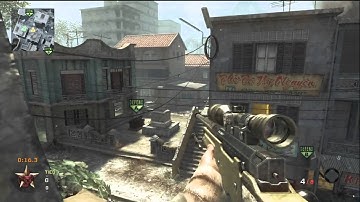 Cross Map No Scope Game Winning Klll cam in Search and Destroy (COD Black Ops Cracked)