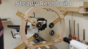 Making a lathe steady rest
