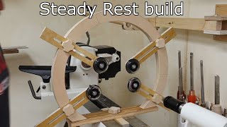 Making a lathe steady rest