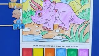 Mewarna bersama Upin dan Ipin | Magic Paints | Episod 1 Mewarna bersama Upin dan Ipin | Magic Paints | Episod 1