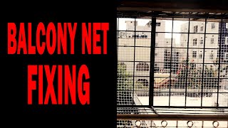 Pigeon Net Fixing | Balcony safety net, Anti bird net, anti pigeon net Fixing  and information