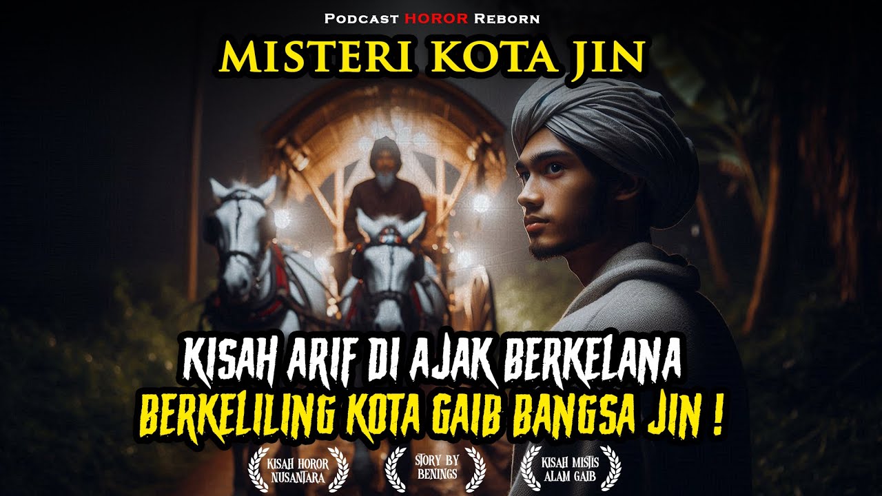 MISTERI KOTA JIN : KISAH ARIF DI AJAK BERKELANA KE KOTA GAIB BANGSA JIN‼