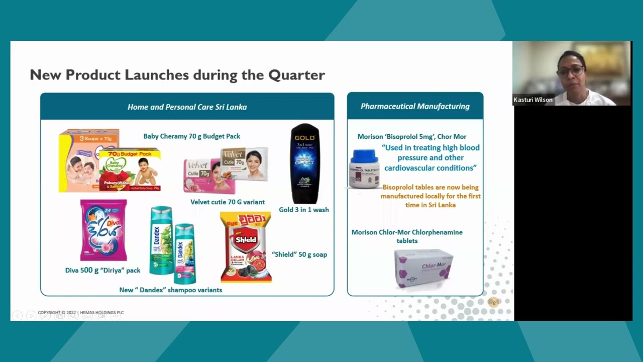 ‘Earnings Call – Q2 FY23 of Hemas Holdings PLC