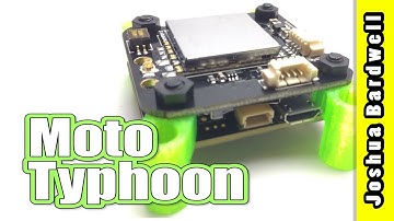 Betaflight F4 Flight Controller and FPV vTX in one! MOTO TYPHOON | also, T-Motor F40III first look