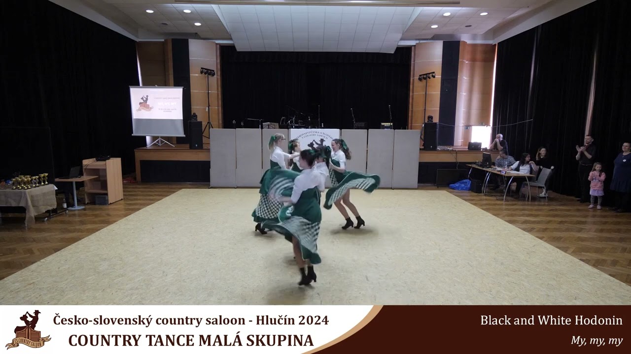 Country tance malá skupina - My, my, my - 3.místo