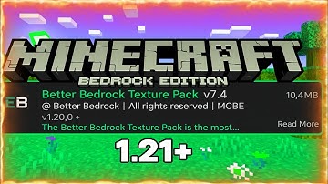 NEW Better Bedrock V7 for MCPE 1.21+ | Ultra Realistic Texture Pack (2025 Update)
