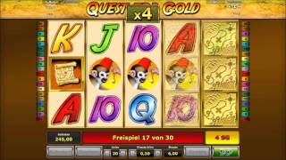 Quest for Gold online freispiele auf 6€ Einsatz   80 sg´s