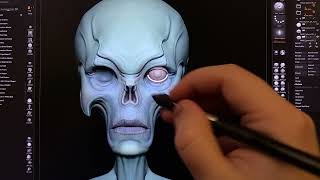 Eye lid sculpting technique