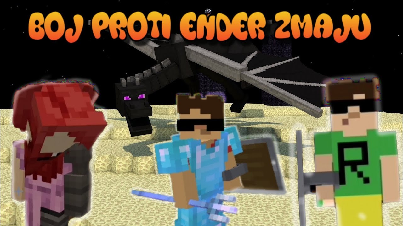 Boj proti ender zmaju z Nikom in Rokom / [SLO]