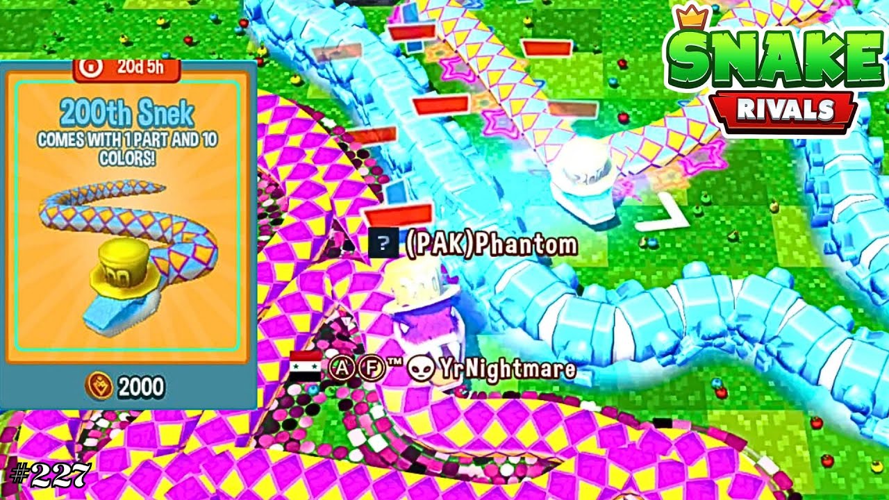 Snake Rivers Revenge Snake Rivals REVENGE GAMEPLAY | 200th SPECIAL SNEK | 69k Score ...
