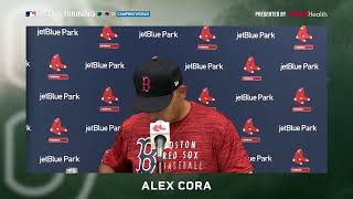Alex Cora LIVE after Spring Training Workouts presented by CVS Health