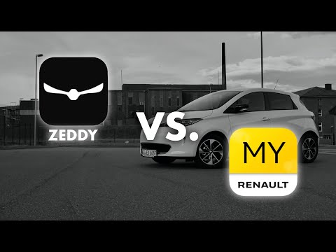 ZOE | Apps - My Renault vs. ZEDDY