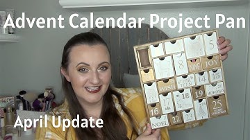 Advent Calendar Project Pan Update | April 2020 #AdventCalendarProjectPan
