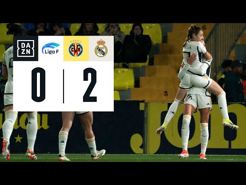 Villarreal CF vs Real Madrid CF (0-2) | Resumen y goles | Highlights Liga F