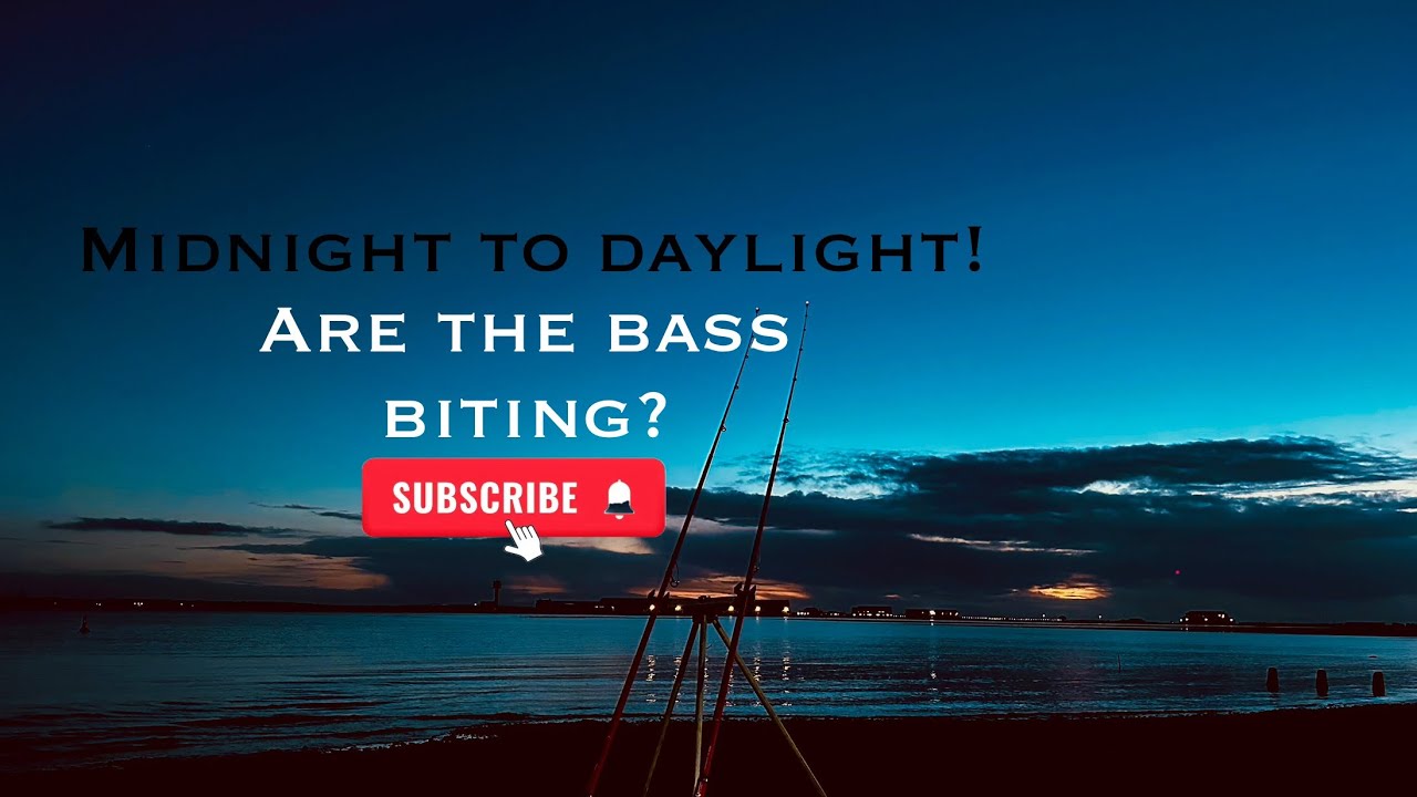 Overnight on the bass mark! fishing Southampton water!