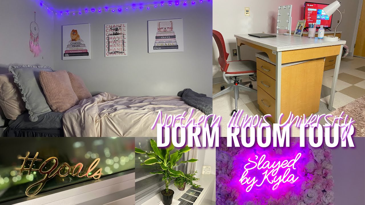 COLLEGE DORM TOUR| Northern Illinois University | Kyla Monae - YouTube