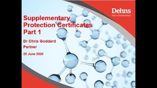 WEBINAR: Supplementary Protection Certificates - Part 1