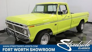 1973 Ford F-100 | Classic Cars for Sale - Streetside Classics