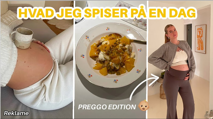 HVAD JEG SPISER PÅ EN DAG SOM GRAVID I UGE 32!! Viser vores nye puslebord og babyskab