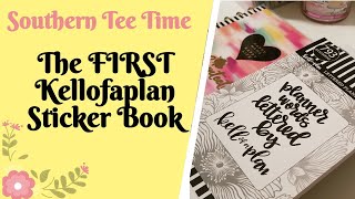 KellofAPlan FIRST Sticker Book Flip-through | Volume One Hand Lettered Stickers