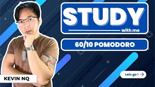 LIVE | 14-HOUR Study With Me | Pomodoro Timer 60 & 10 | RAIN |
