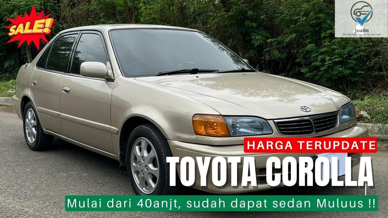 DIJUAL Toyota Corolla Good Condition | Harga Mobil Bekas Murah - YouTube