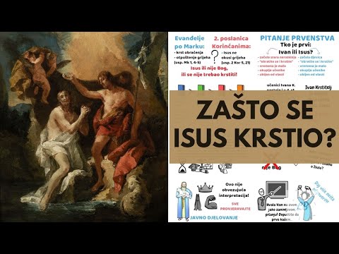 Zašto se Isus krstio? | Krštenje Gospodinovo | Zašto je Ivan krstio Isusa? | Ivan Krstitelj i Isus