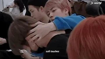 Jin wanted a hug, but Jungkook wanted to kiss his cheek...