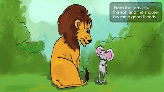 The Mouse and the Lion | Bí kíp luyện nghe tiếng Anh bằng phim hoạt hình | Shark English screenshot 1