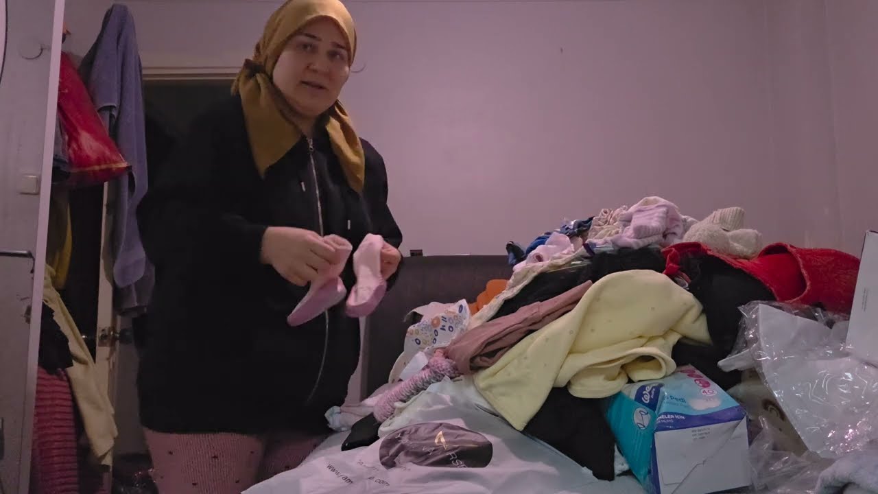 KEYFİM YOK 😔 DOLAPLARI DÜZENLEDİM  KÜÇÜLENLERİ AYIRDIM/İŞ NANKÖR 