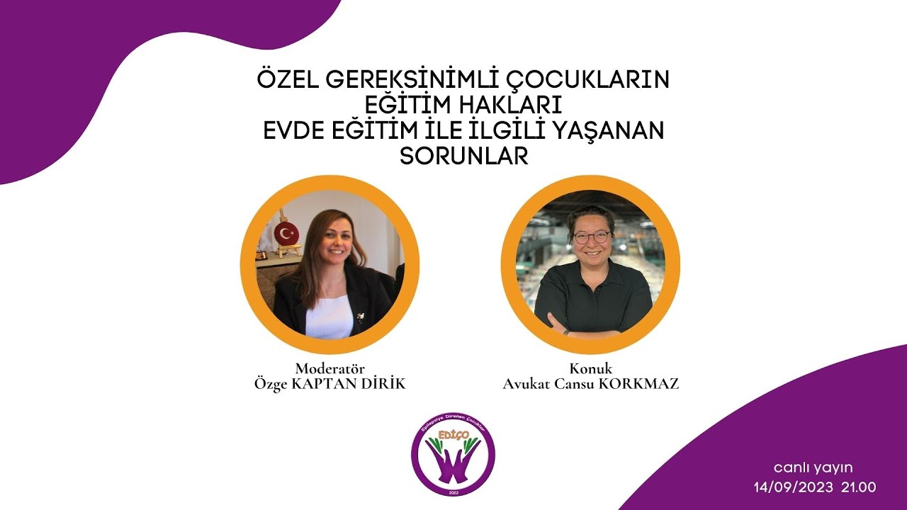 Özel gereksinimli çocukların eğitim hakları- Evde eğitimde yaşanan sorunlar