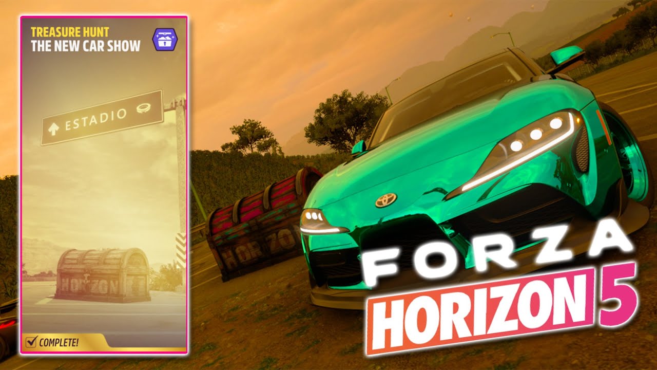 Forza Horizon 5 Summer Treasure Hunt "The New Car Show" - Series 14
