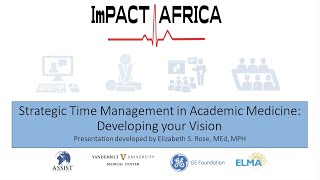 Module 6: Time Management, Pt. 2 "Cultivate a Plan"